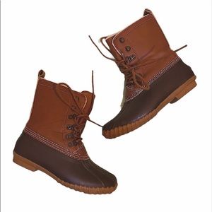 Esprit fur-lined duck boots